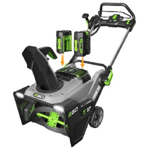 EGO SNT2103 21 inch Battery-Powered Cordless Snow Blower ((2) 7.5Ah Batteries + Charger)